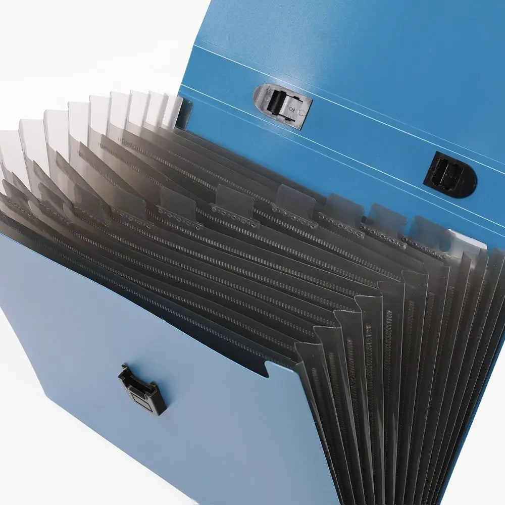 13 Layers Accordion File Folder Portable Large Capacity Document Storage Bag with Handle Waterproof a4 Document Holder School