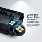 Qualicom 006R04400 B230 B225 B235 Toner Cartridge with New Chip for Xerox B230 B225 B235 Printers High Capacity 3000 Pages