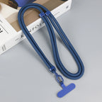 Colorful Adjustable Long Lanyard for Mobile Cell Phone Candy Solid Color Crossbody Necklace Anti-Lost Strap for Phone Universal