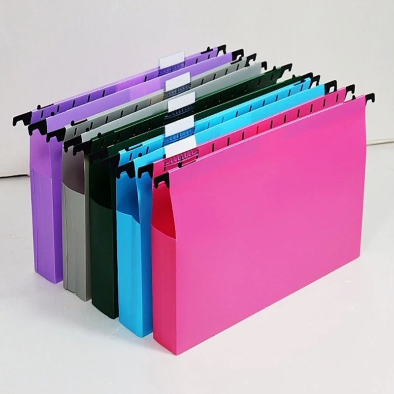 Multifunctional Filing Cabinet File Organiser Space Saving Wall Mounted Document Organiser Sorting Bag for School Office