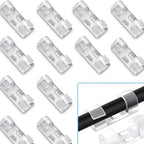 5/20PCS Adhesive Cable Clips Organizer Clips USB Wire Winder Holder Desk Cord Management For Earphone Mouse Cable in Home Office