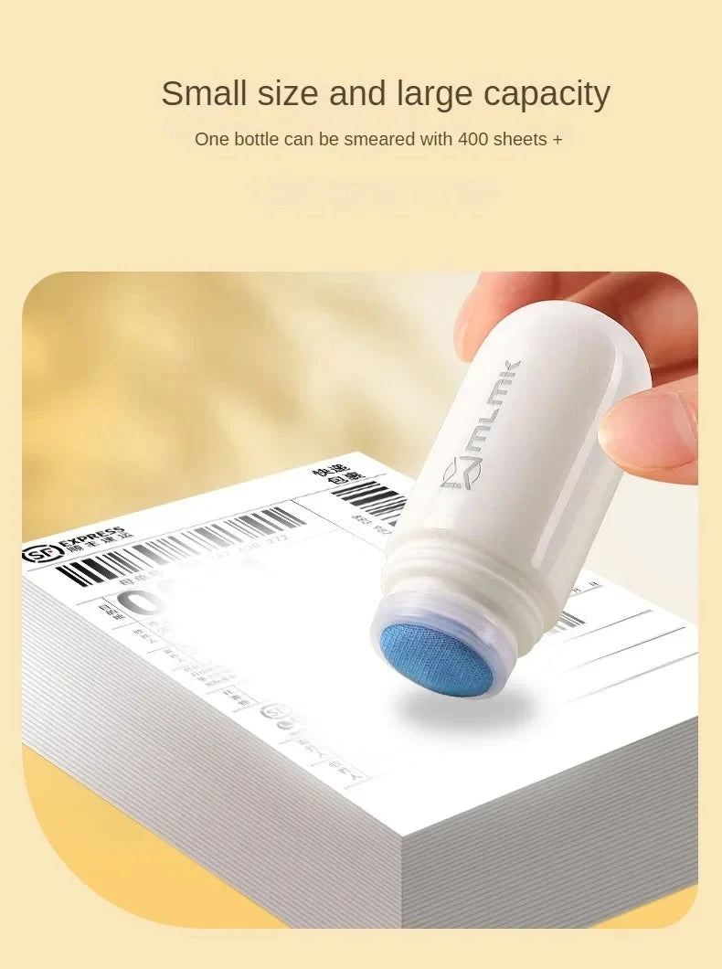 2 In 1 Thermal Paper Correction Fluid with Unboxing Knife Durable Thermal Paper Data Identity Protection Fluid Eraser Box Opener