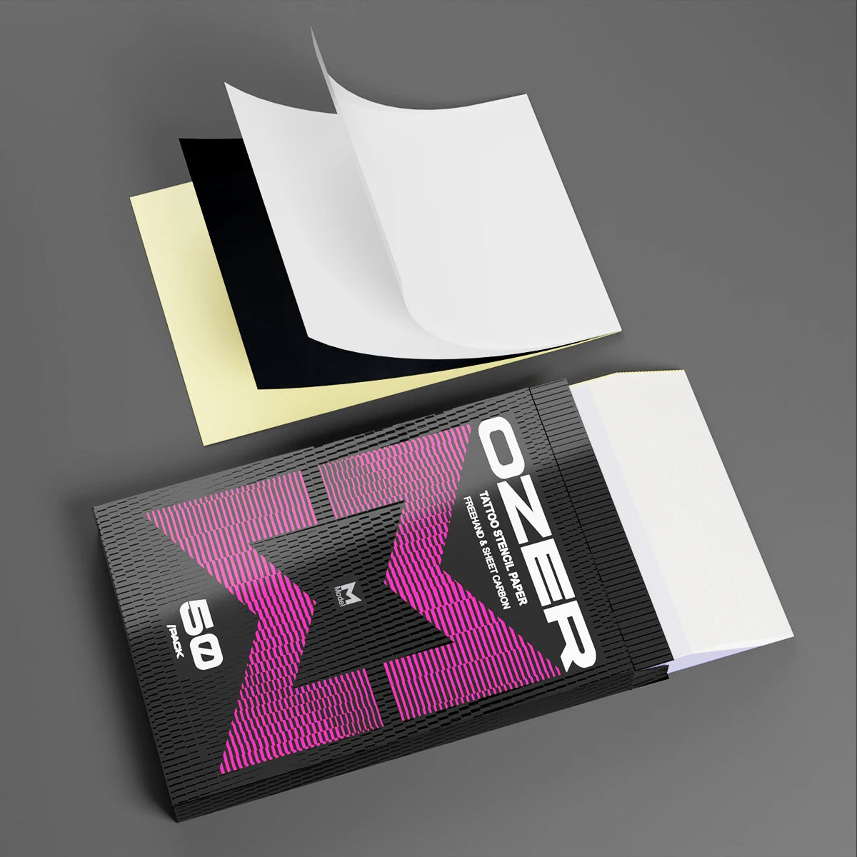 OZER 50 Sheets Tattoo Transfer Paper A4 Size, Thermal Copier Template Paper for Thermal Copier Template Paper for Tattoo Artist