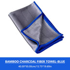 SEAMETAL Microfiber Carbon Cloth to Wipe Windows Wine Glasses Tableware Glass Cleaning Cloth Carbon Fiber Rag for Car Home Clean