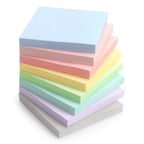 8 Pads Sticky Notes 3x3 Self-Stick Notes 8 Bright Multi Colors Purple Sticky Notes, 85 Sheet/Pad