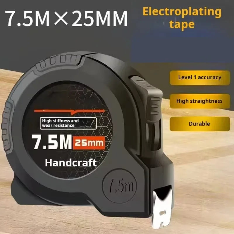 Anti drop Stainless Steel Tape Measure Heavy Duty Rugged 3 5 7.5 10 meter for Home Site DIY Flexible Retractable Measuring Tool