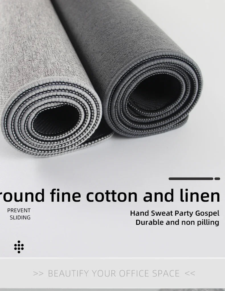 Cotton and Linen Rubber XXL Mouse Pad Gaming MousePad Large Desk Mat Gaming PC Desk Mat Computer Desk Pad Gaming Mouse Pad