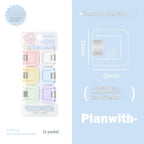 Student Specific Clip For The Beginning of The School Year Multifunctional Mini Folder Note Folder Cute Paper Material Storage