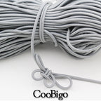 5 Meters 1mm 2mm 3mm Round Elastics Bungee Shock Cord Elastic Rope Rubber Band Strap String Cordon Shoelaces Sewing Accessories