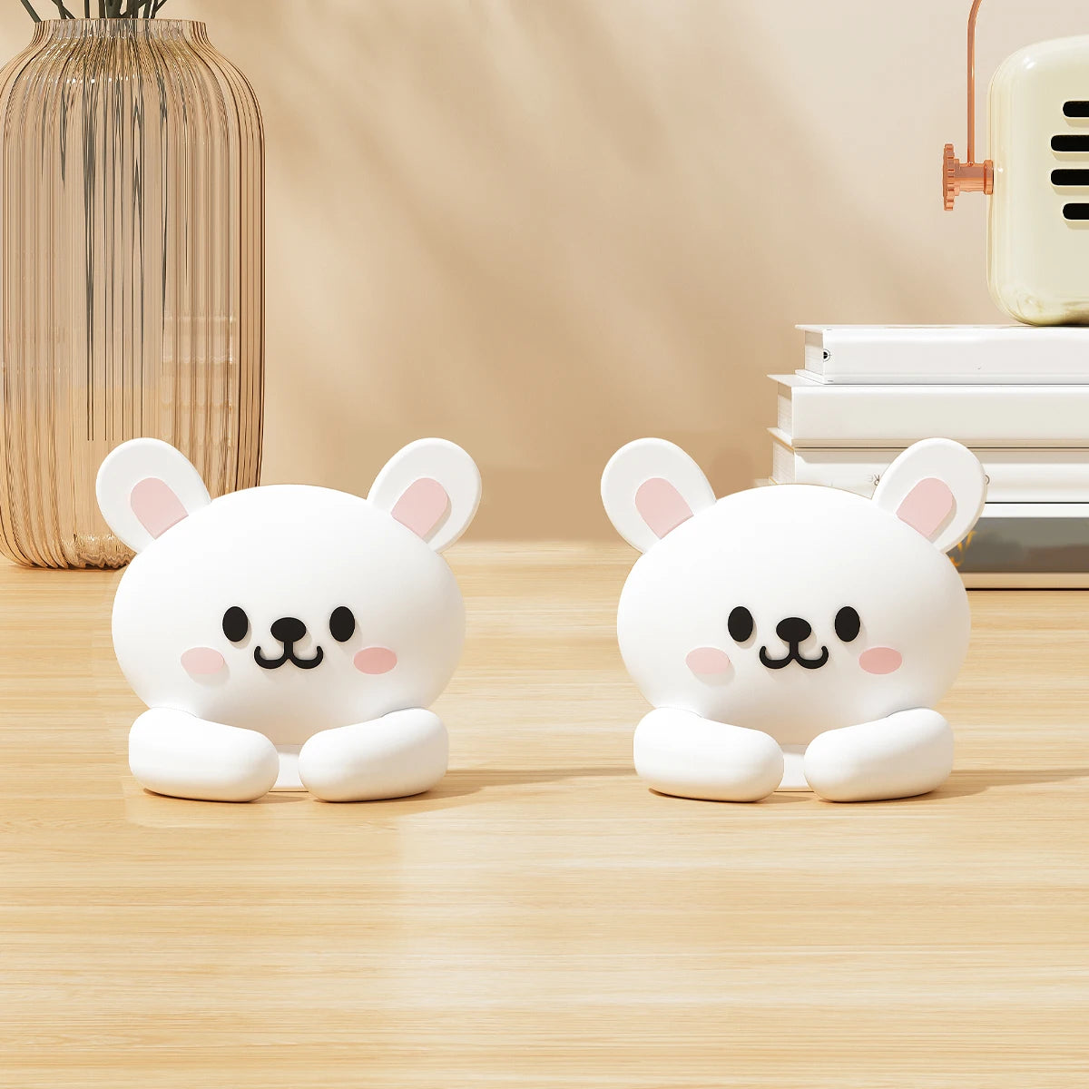 2/3pcs Cute Cartoon Desktop Cable Organizer Managers Self-Adhesive Winder Wire Cord Management Earphone Data Cable Clips Holder