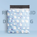 100PCS 10*13in Poly Mailer Adhesive Envelope Shipping Bag DIY Thick T-shirt Dresses Book Christmas Toys Gifts Packaging Pouches