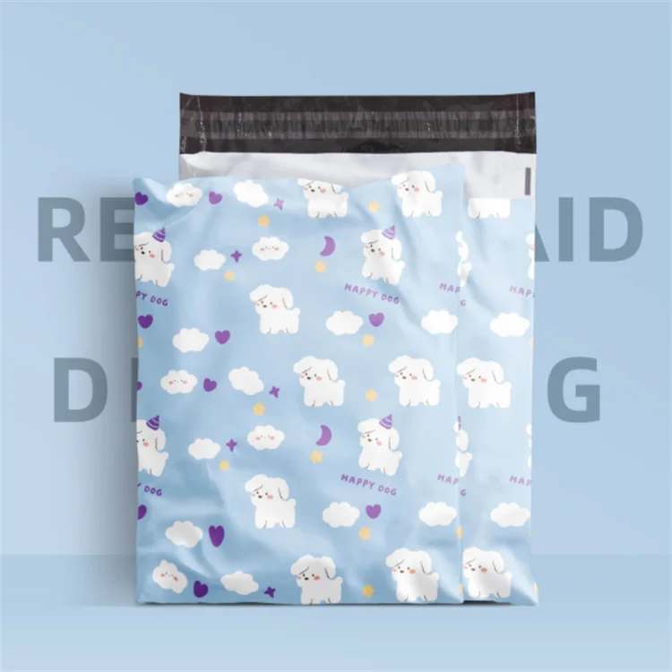 100PCS 10*13in Poly Mailer Adhesive Envelope Shipping Bag DIY Thick T-shirt Dresses Book Christmas Toys Gifts Packaging Pouches