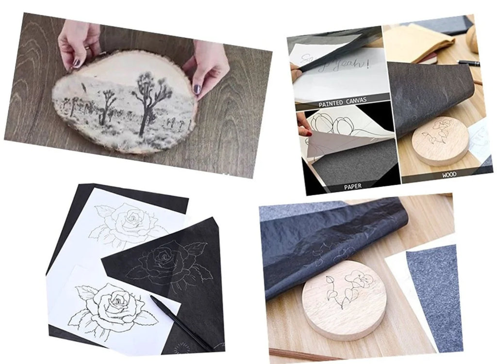 A4 Carbon Paper Reusable Image Paper Pattern Letters Tracing Paper Copy Paper Copy Carbon Paper Painting Tracing Accessories