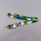 Japanese Anime Monsters Neck Strap Lanyard for Keys Keychain Badge Holder ID Credit Card Pass Mobile Phone Charm Accessories