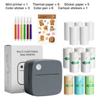 Mini Portable Wireless Label Printer  DOLEWA D2 Wireless Function, Thermal Sticker Maker, Handheld Tips, Learning Marking