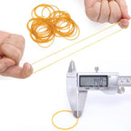 100/200Pcs Rubber Bands mini Rubber Band Soft Elastic Bands Braids Hair Elasticity Fasteners For School Home Offic Diam1.9-6cm