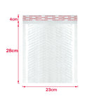 50Pcs Bubble Mailers White Poly Bubble Mailer Self Seal Padded Gift Bag Packaging Envelope Bags Book Shipping Package Bag