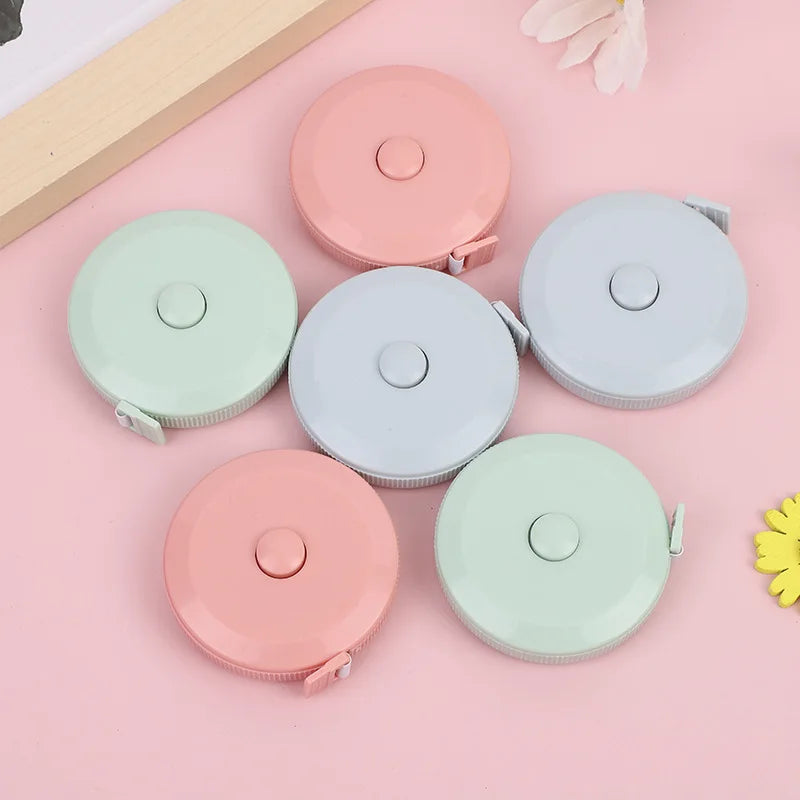 Tricot Tape Measure High Quality Retractable Measuring Ruler Small Tape Measure Portable Soft Tape Measure For Outdoor Students