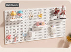 Neat Plastic Pegboard  Desk Organizer with Multiple Accessories for Home Office, Craft Room and Garage Display
