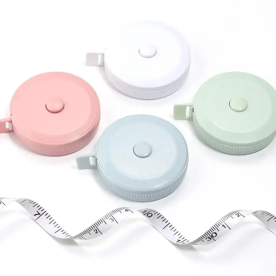 1/3/5PCS Portable Double-sided Tape Measure Retractable Mini Tape Measure for Weight Loss Medical Body Measurement Tailor Tool