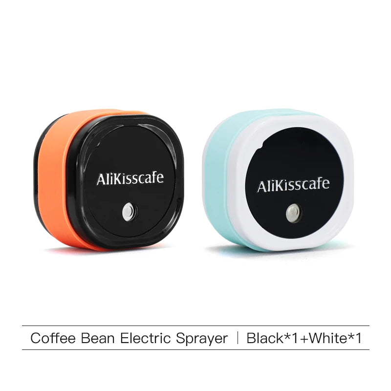 Coffee Bean Spray Tray Bean Dosing Cup Sprayer Electric Atomizer Anti-Static Bottle Grinding Barista Tools Espresso Accessories