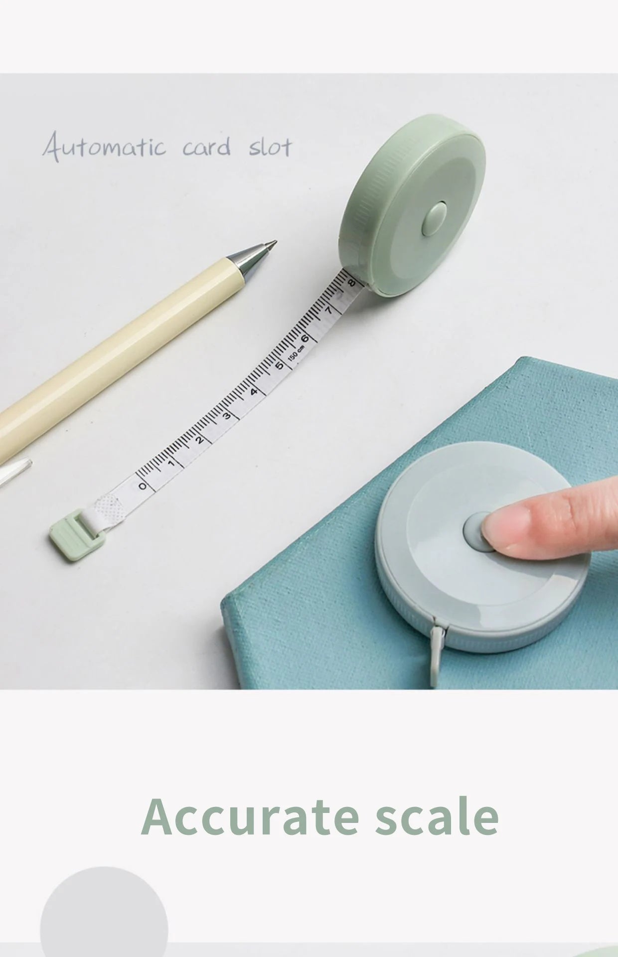1.5Meter Soft Portable Double-sided Tape Measure Flex Measure Ruler For Weight Loss Medical Body Measurement Sewing Tailor Craft