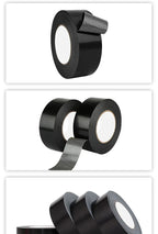 5m/10m Heavy Duty Waterproof Black Duct Tape Strong Adhesive Gaffer Tape for Repairs Sealing Indoor Outdoor Use Hand Tearable