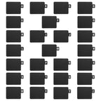 26Pcs Book Index Dividers Black A-Z Alphabetical Tab Storage Separators for Vinyl Record Cd Dvd Media Organization Library Shelf