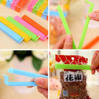 10-50PCS Portable Kitchen Storage Food Snack Seal Sealing Bag Clips Sealer Clamp Plastic Tool Kitchen Accessories Food Bag Clips