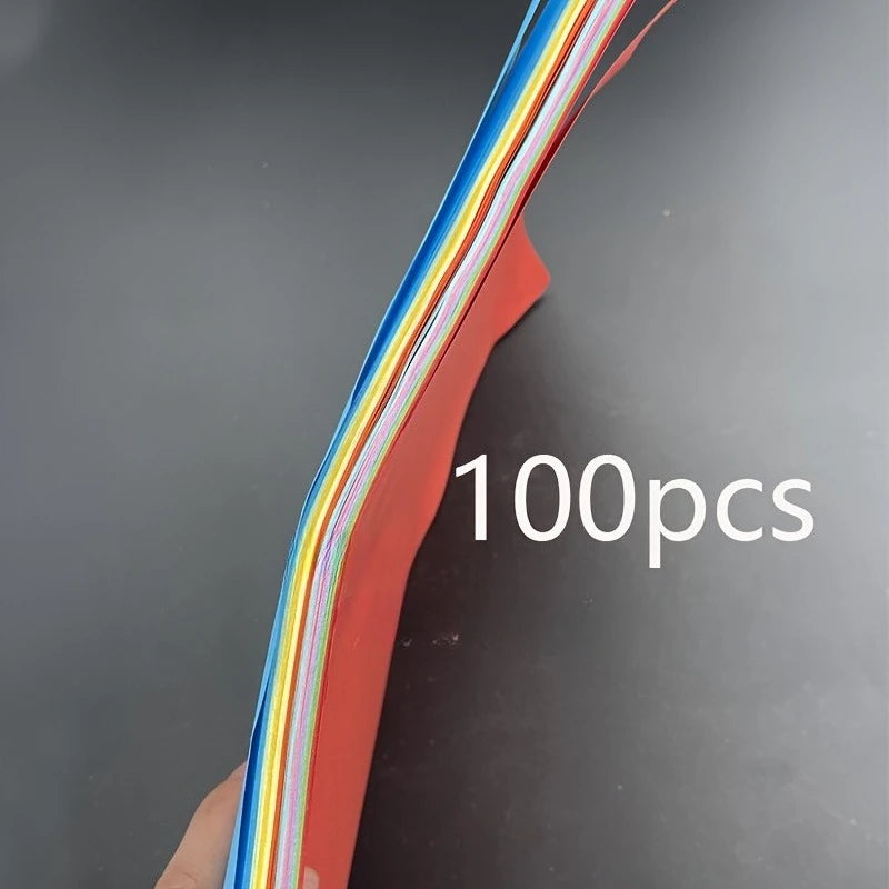 50pcs/100pcs Color A4 Paper 10 Color Copy Paper Printing Paper Color Hand Folding Paper
