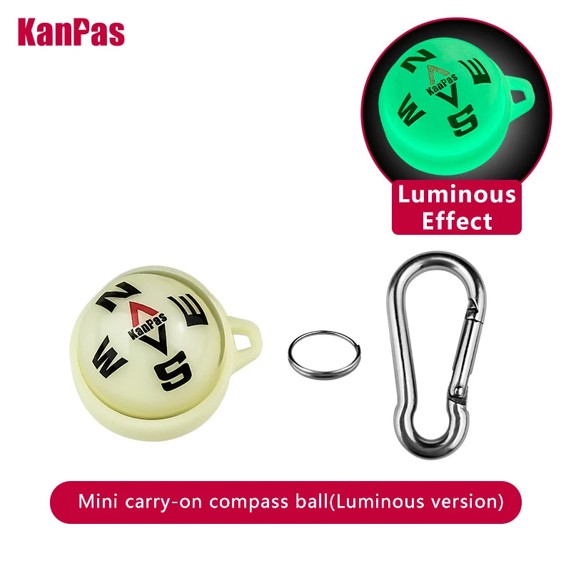 Kanpas EDC Outdoor Compass with Luminous / High Quality Compass / Outdoor Compass / Adventure Compass / K18 / K25