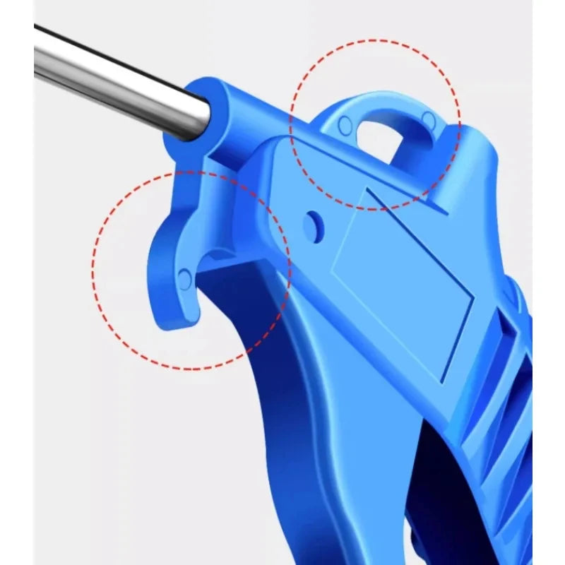 Pneumatic Air Duster Gun, High Pressure Air Compressor Attachment for Industrial Dust Cleaning