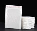 1-500PCS Poly Bubble Mailers Padded Envelopes Self Seal Bubble Lined Waterproof Cushion Shipping Enveloper Mailers White