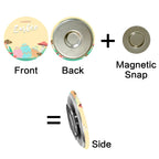Custom Logo Metal Pin Patch Magnetic Badge personalized fridge magnet for promotion and gifts