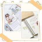 20/50 PCS Gold Cross Bible Paper Clips - Versatile Bible Study Supplies, Also Great as Journaling Paper Clips and Bookmarks