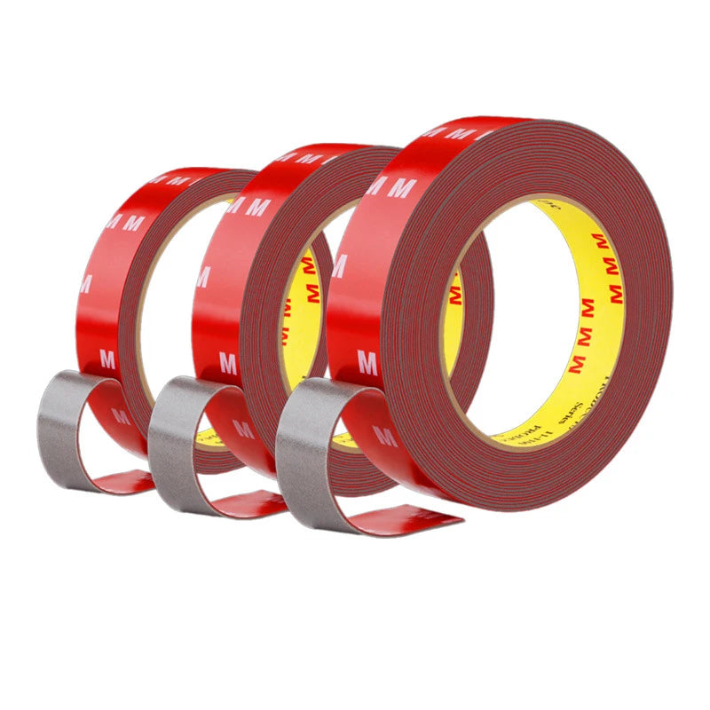 300CM Strong Permanent Double Sided Tape Acrylic Foam Adhesive Waterproof High Temperature Tape Sticker for Car Indoor Decor