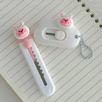 1pc Cartoon Mini Utility Knife Personalized Gift Handcrafted Cardboard Cutter Letter Opener for Students and DIY