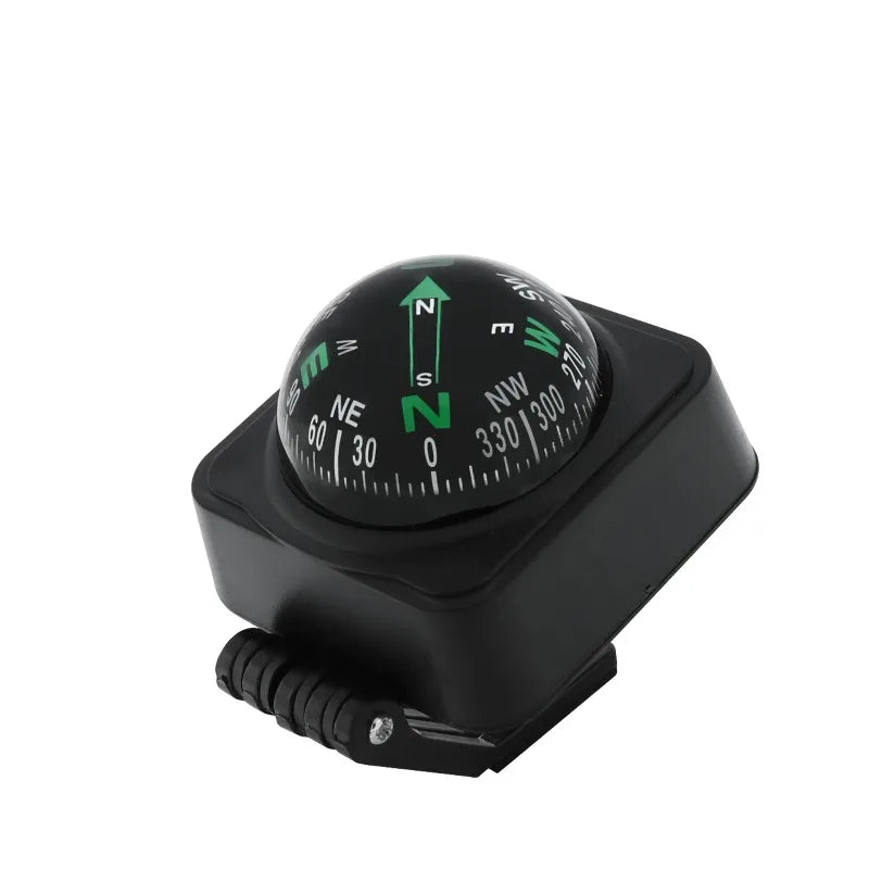 Auto Vehicle Navigating Car Compass Car Dashboard Navigation Compass For Outdoor Boat Hiking Portable Folding Camping Equipment