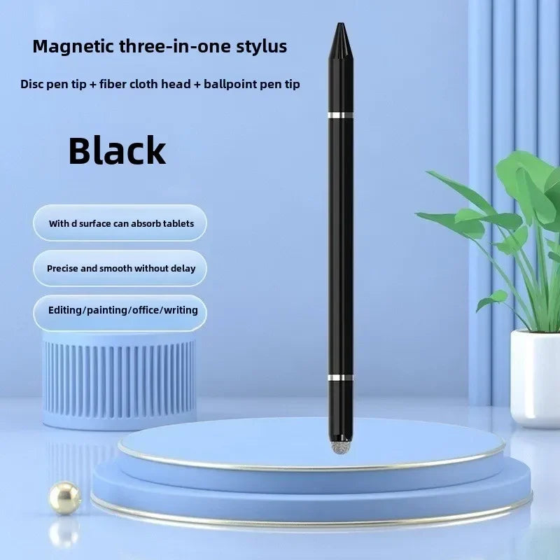 3 in 1 Magnetic Stylus Pen for IOS Android Touch Pen for IPad Samsung Xiaomi Huawei Tablet Smart Phone Drawing Capacitive Pencil