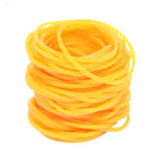300 Pieces Set High-Elasticity Durable Yellow Rubber Bands Industrial Strength High-Temperature Resistant Toys for All Ages