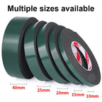 Green Film Black Foam Double-Sided Tape Cushioning Shock Absorption Furniture Toy Manufacturing Handicrafts Packaging