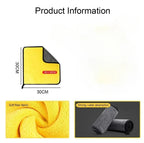 3/5/10Pcs Car Wash Microfiber Towel 30*30CM Car Cleaning Drying Cloth  Care Cloth Car Wash Towel  Kitchen Towel