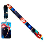 Anime Strap Lanyard for Keys Keychain Badge Holder ID Credit Card Pass Hang Rope Lariat Mobile Phone Charm Accessories