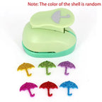 Flower Punch 5×3×4.5cm, Labor-Saving Paper Punch for Kids, DIY Scrapbooking & Embossing Tool for EVA Foam Crafts