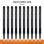 WUTA 1-10pcs Plating Titanium Leather Hole Punching Tools Set Round Hollow Puncher DIY Leather Craft for Watch Band,Belt,Fabric