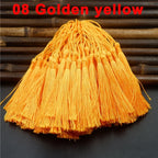 100pcs/lot 13cm Tassel Silk Fringe Silky Floss Bookmark Tassels Mini Tassels For DIY Craft Jewelry Making Souvenir Bookmarks