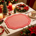 1PC Various Thick Embroidered Cloth Napkins Suitable for Home Weddings and Parties Reusable Customization