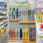 uniball ZENTO Standard 0.38/0.5mm Gel Pens,Water-Based Smooth Writing Roller Ball Pens Fit for a variety of occasions Stationery