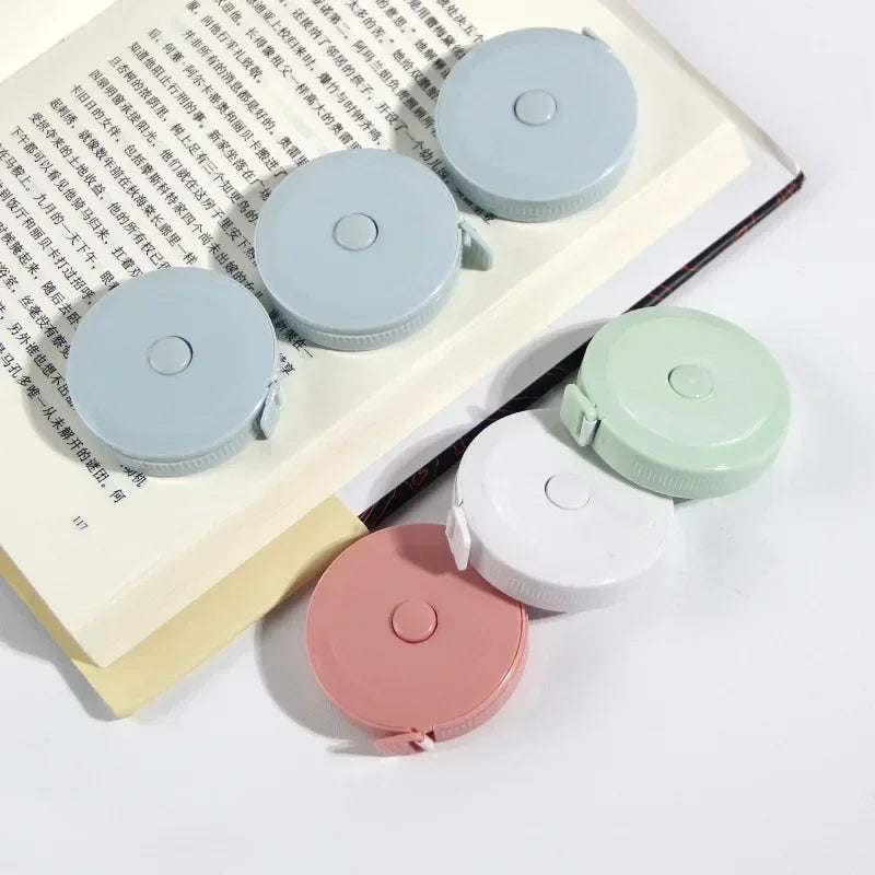 2M soft leather measuring ruler, portable telescopic self-locking tape measure, soft ruler scale body seam flexible tailor ruler