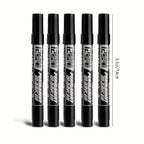 10pcs Permanent Marker Set, Waterproof Black Ink High-Capacity Oil-Based Office Supplies for  Office Supplies and Accessories